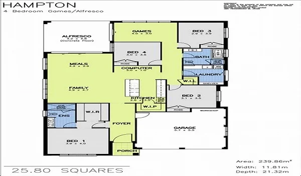 Featured Image of Century Mirai 4 BHK Apartment Floor Plan